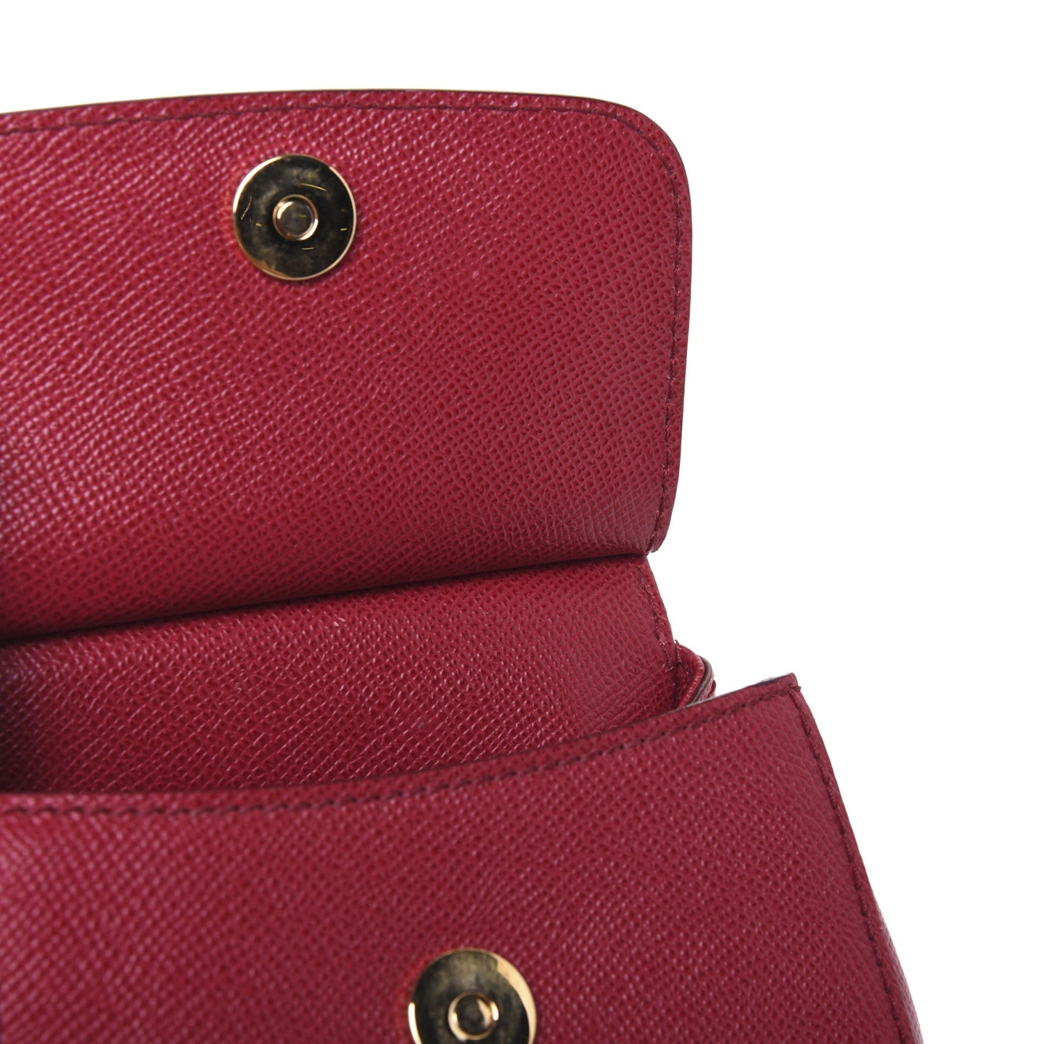 Dolce & Gabbana Dauphine Micro Miss Sicily Satchel Dark Red 15 of 19