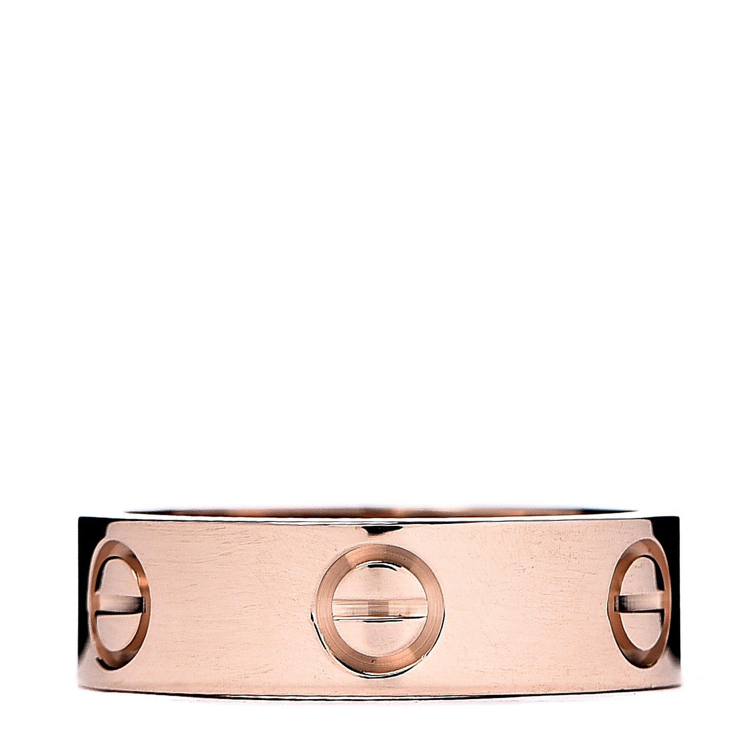 18K Pink Gold 5.5mm LOVE Ring 52 6