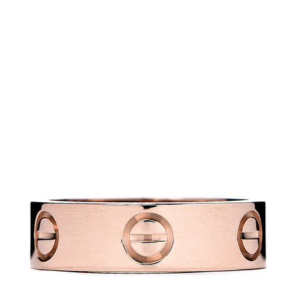 Cartier 18K Pink Gold 5.5mm LOVE Ring 52 6 3 of 6