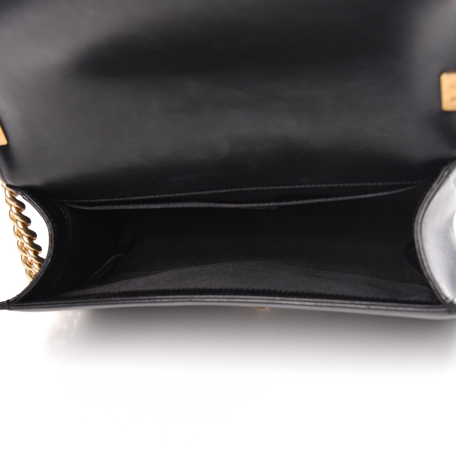Chanel Lambskin Quilted Medium Boy Flap Black 5 of 21