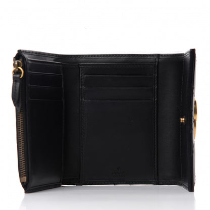 Gucci Calfskin Matelasse GG Marmont Wallet Black 5 of 7