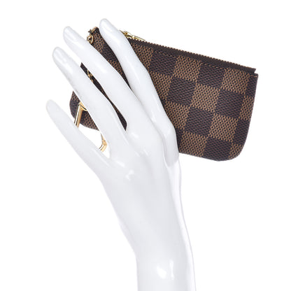 Louis Vuitton Damier Ebene Key Pouch 2 of 7