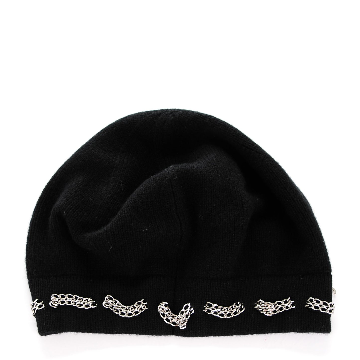 Cashmere Chain CC Beanie Black
