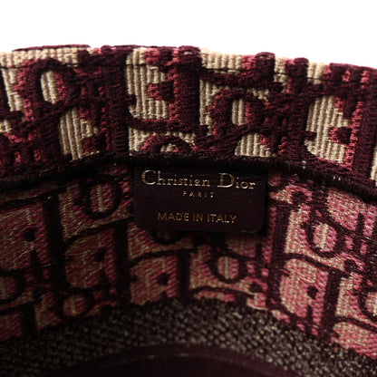 Christian Dior Oblique Medium Book Tote Burgundy Multicolor 6 of 10
