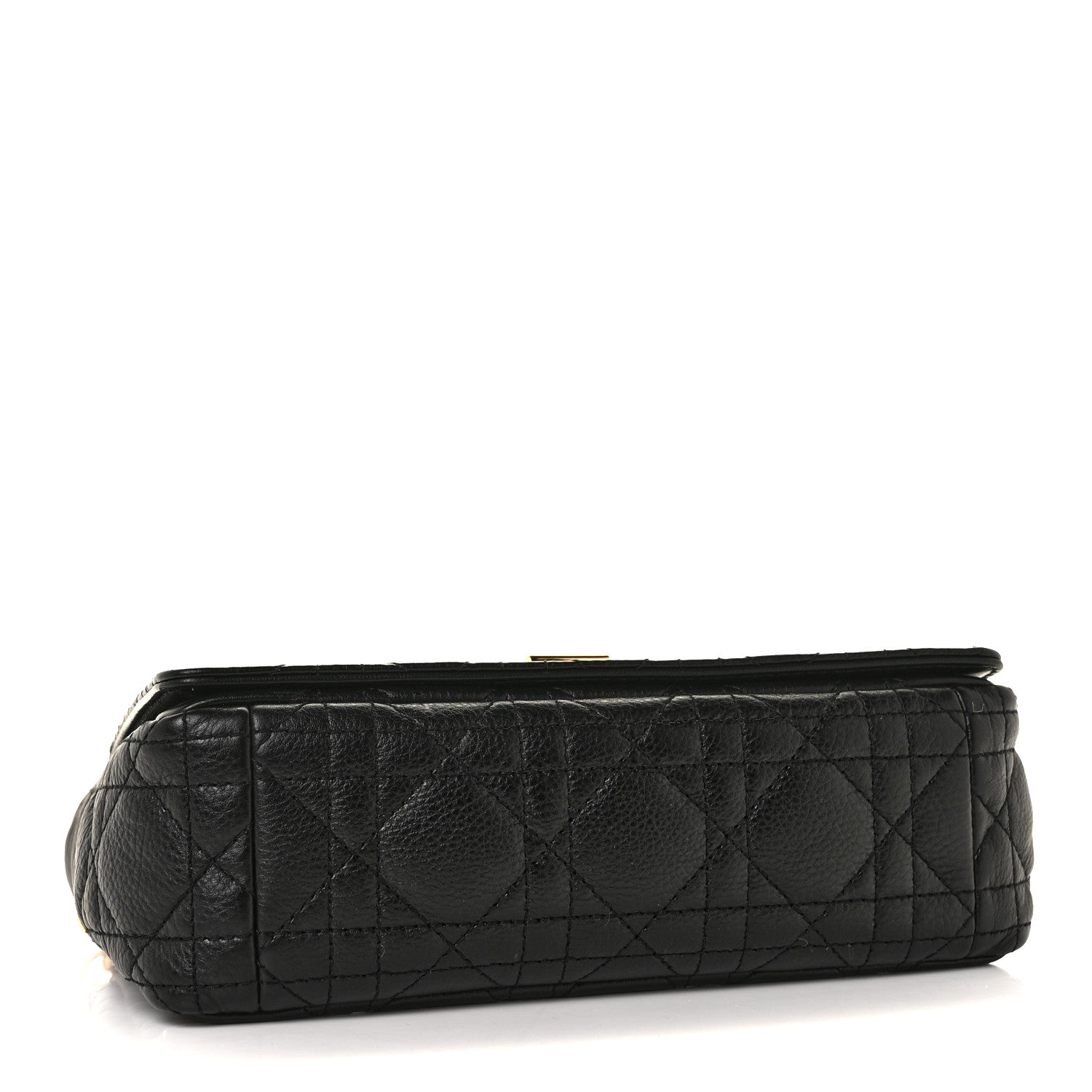 Christian Dior Calfskin Cannage Small Caro Bag Black 5 of 7