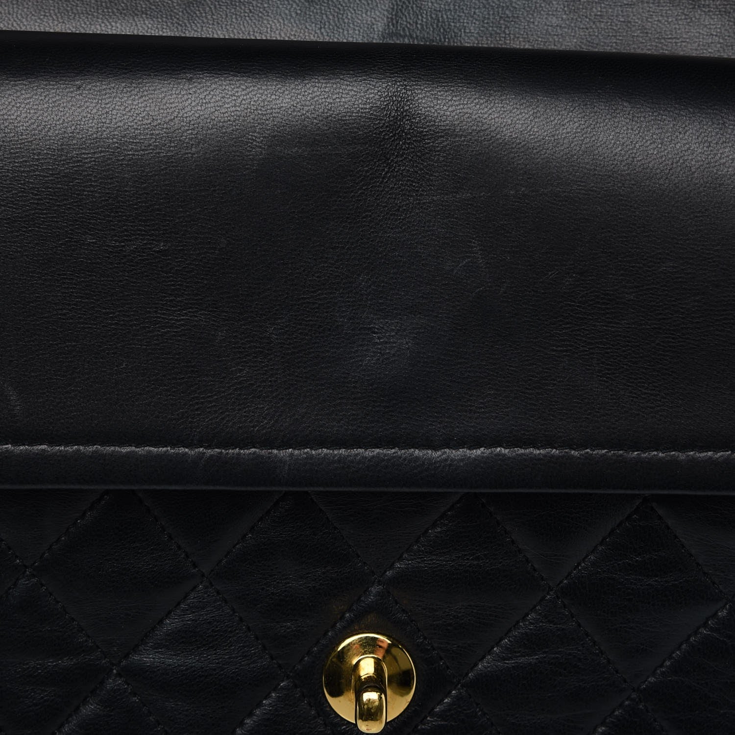 Chanel Lambskin Quilted Medium Double Flap Black 8 of 12