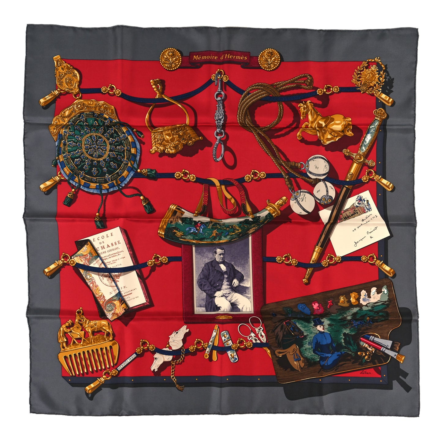 Silk Memoire d'Hermes Scarf 90