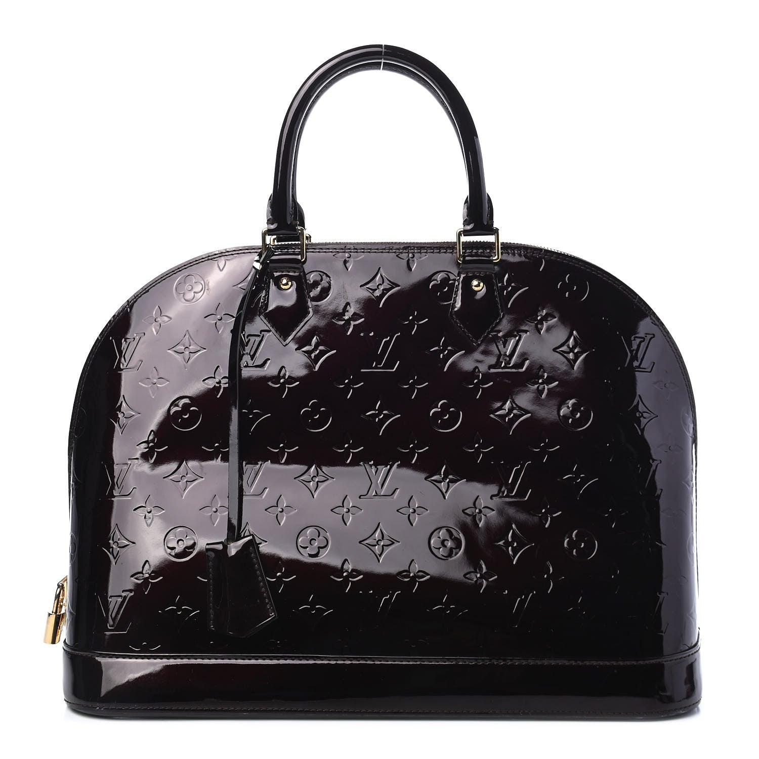 Louis Vuitton Vernis Alma GM Amarante 1 of 9