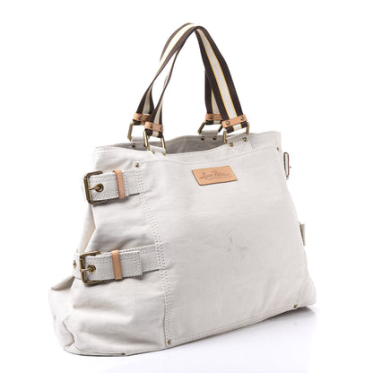 Louis Vuitton Toile Globe Shopper Cabas GM Red 2 of 8