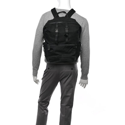 Fendi Nylon FF Embossed Backpack Black 2 of 13