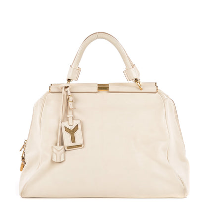Saint Laurent Calfskin Large Majorelle White 1 of 10