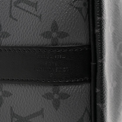 Louis Vuitton Monogram Eclipse Reverse Keepall Bandouliere 35 6 of 10