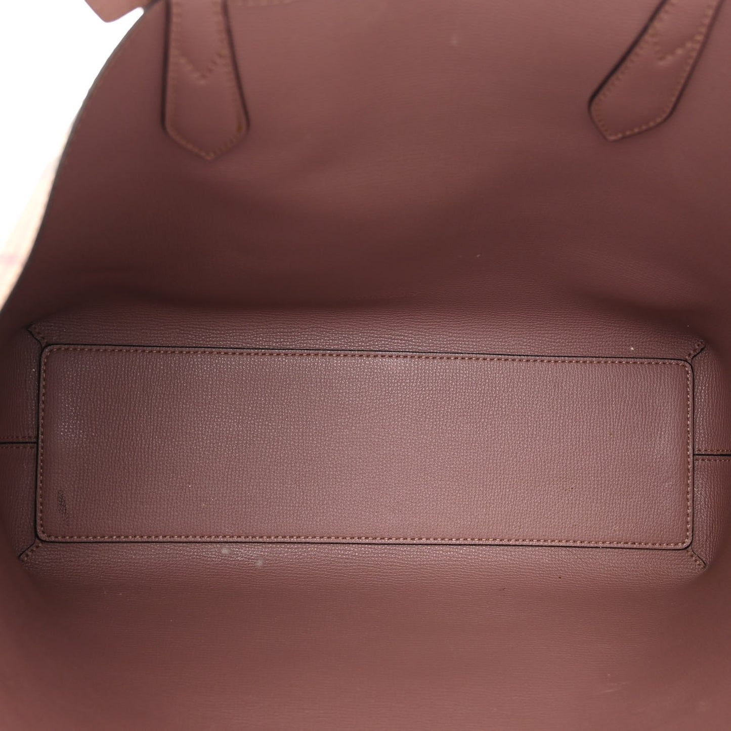 Grainy Calfskin Haymarket Check Medium Reversible Tote Dusty Pink