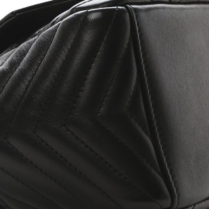 Saint Laurent Lambskin Matelasse Monogram Joe Nano Bucket Bag Black 9 of 10