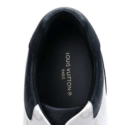 Louis Vuitton Monogram Eclipse Ice Reverse Mens Run Away Sneakers 10.5 7 of 8