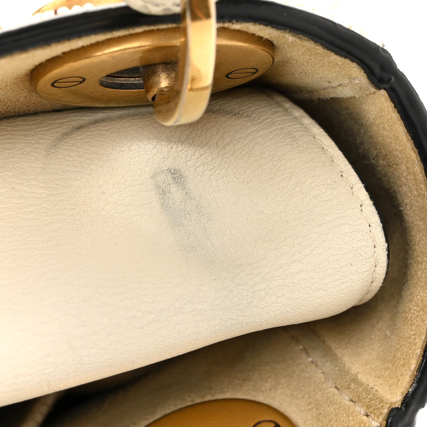 Christian Dior Lambskin Beaded Fringe Mini Lady Dior White 13 of 18