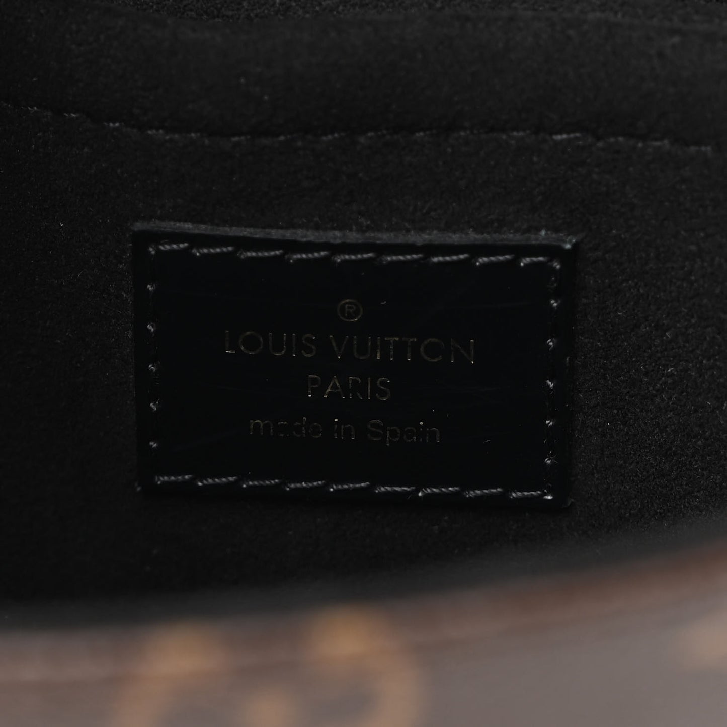 Epi Monogram Saint Michel Black