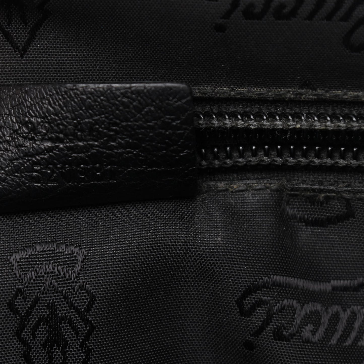 Guccissima Medium Flap Messenger Bag Black