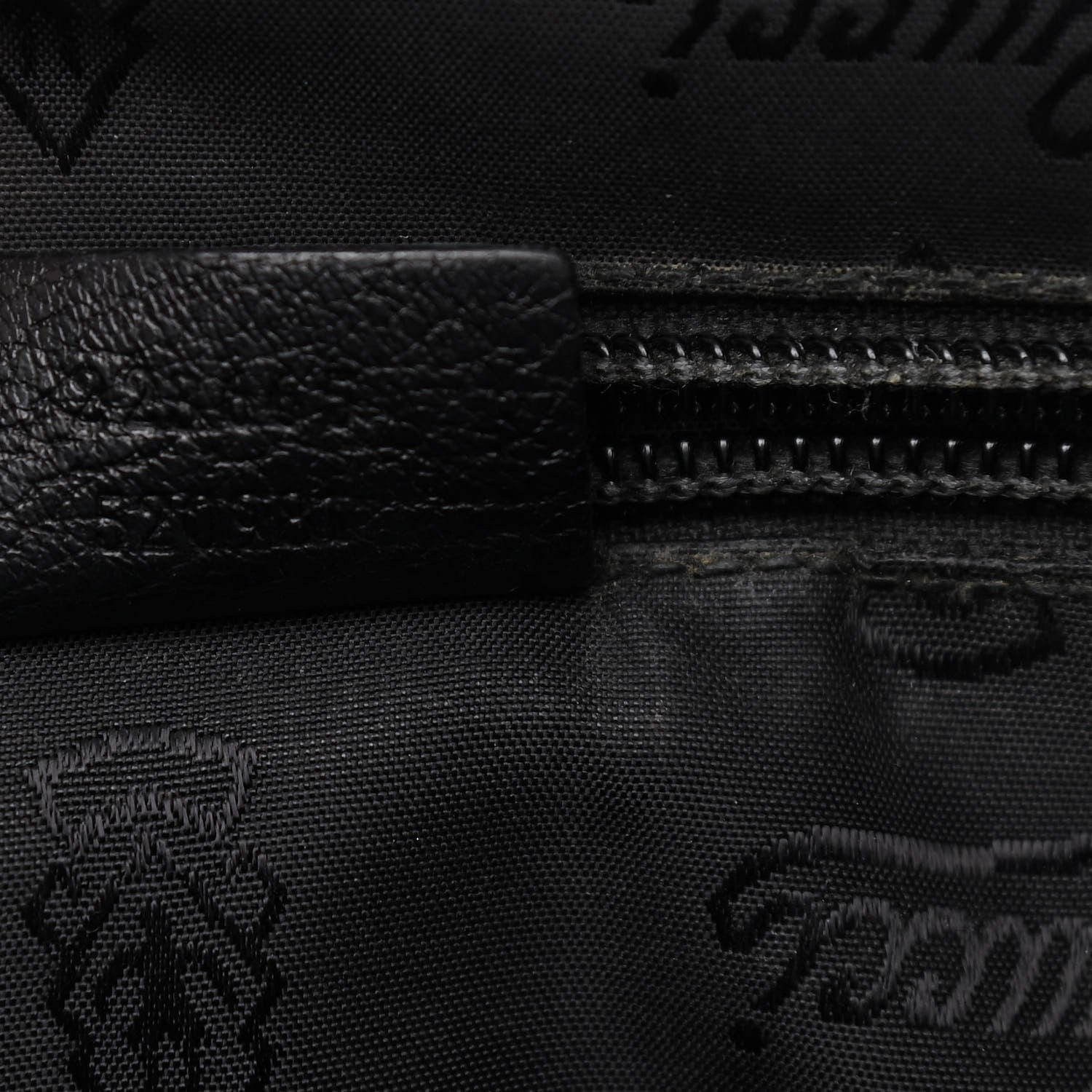 Gucci Guccissima Medium Flap Messenger Bag Black 9 of 12
