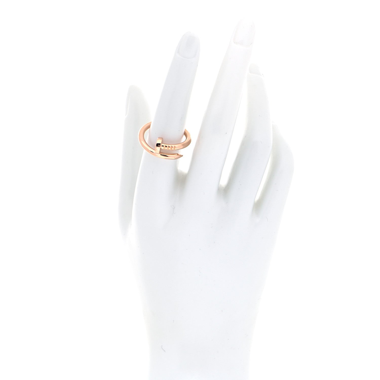 Cartier 18K Pink Gold Juste Un Clou Ring 58 8.25 2 of 5