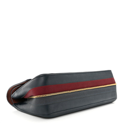 Chanel Calfskin Nude 2.55 Medals Reissue 226 Flap Navy 4 of 13