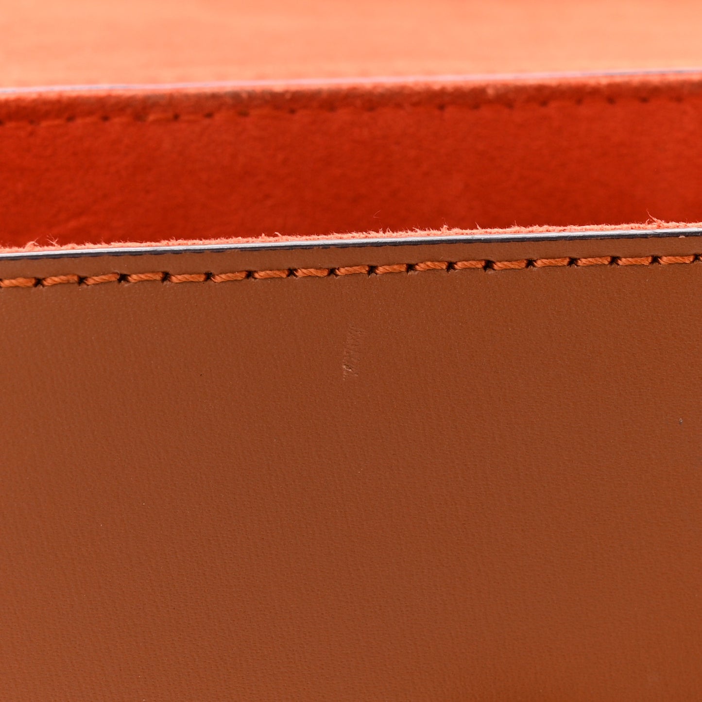 Calfskin Catogram Twist Shoulder Bag MM Marron