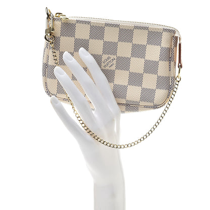 Louis Vuitton Damier Azur Mini Pochette Accessories 2 of 8