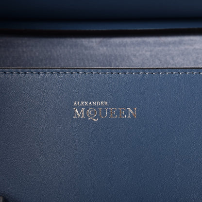 Alexander McQueen Calfskin Large Heroine Blue 6 of 8