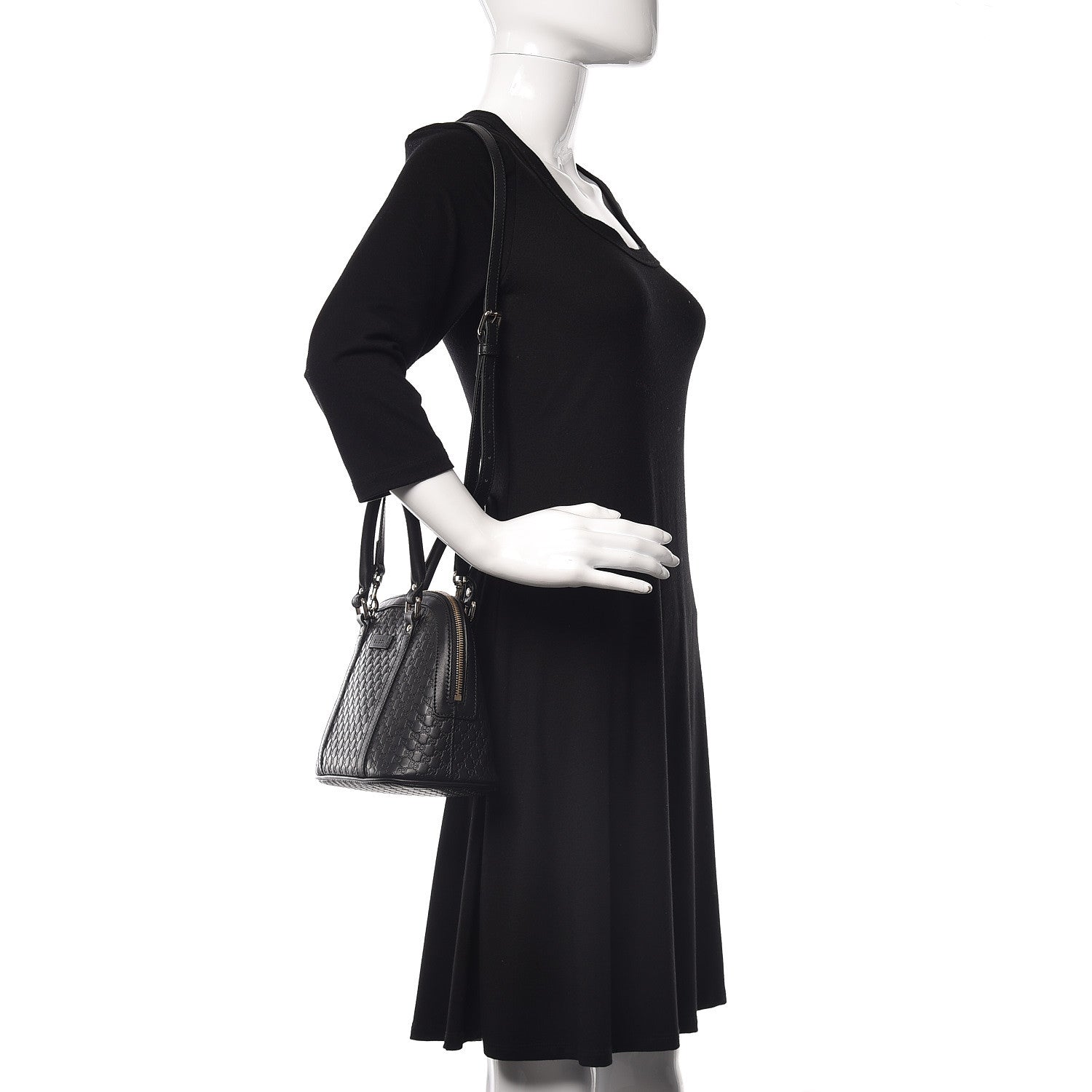 Gucci Microguccissima Mini Dome Bag Black 2 of 9