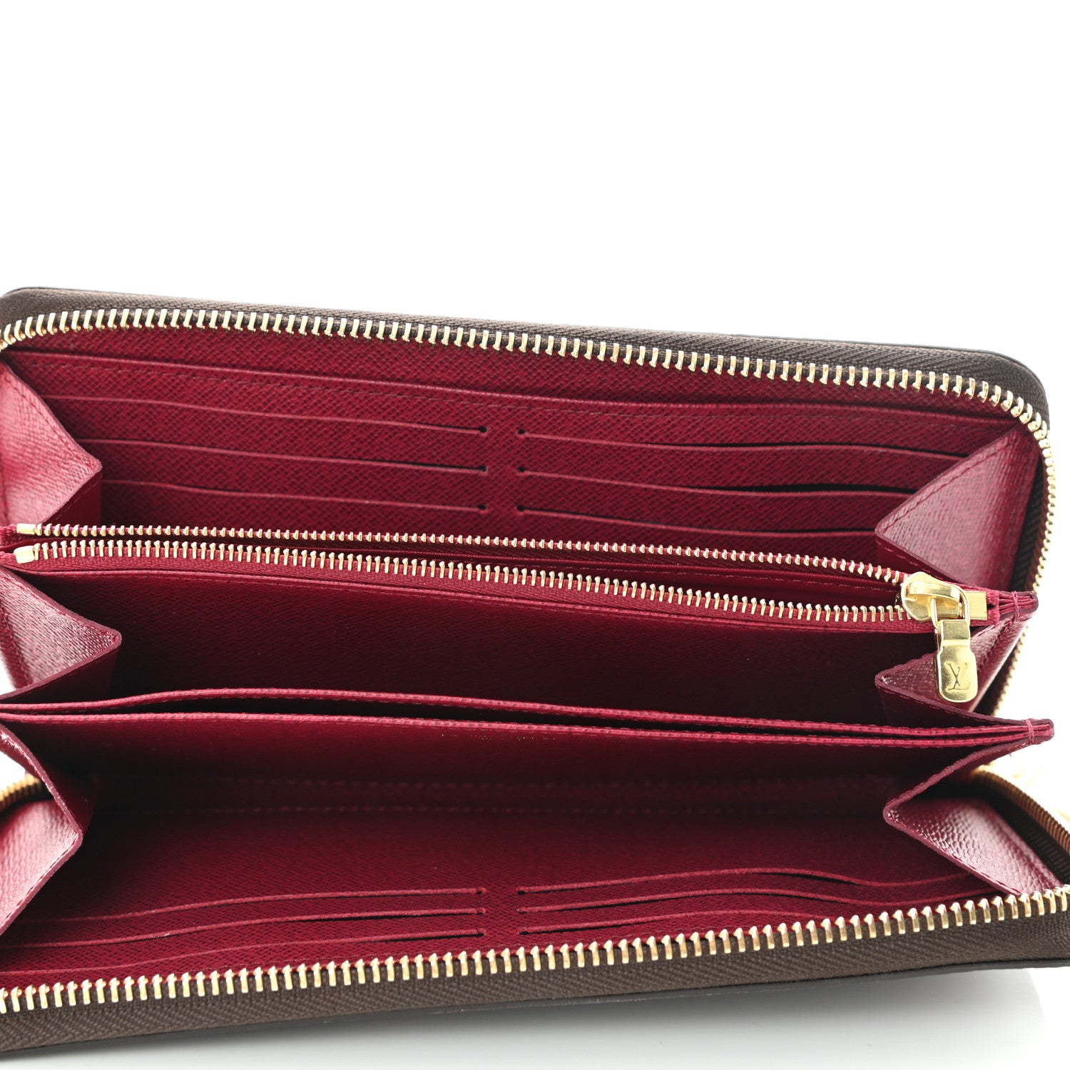Louis Vuitton Monogram Zippy Wallet Fuchsia 5 of 9