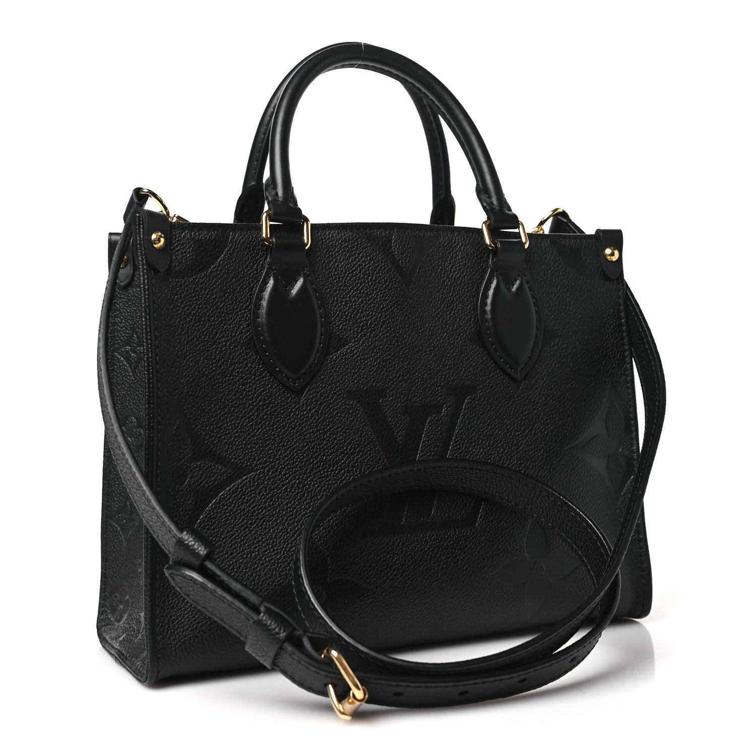 Louis Vuitton Empreinte Monogram Giant Onthego PM Black 3 of 10