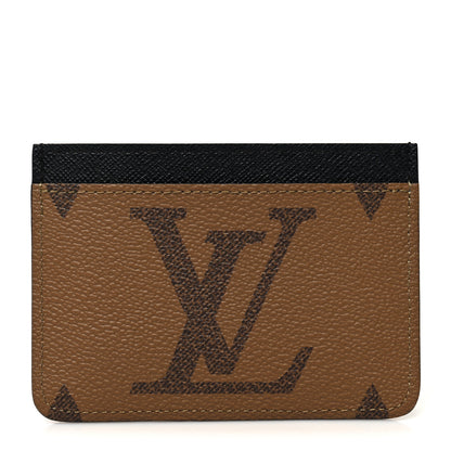 Louis Vuitton Reverse Monogram Side Up Card Holder 1 of 10