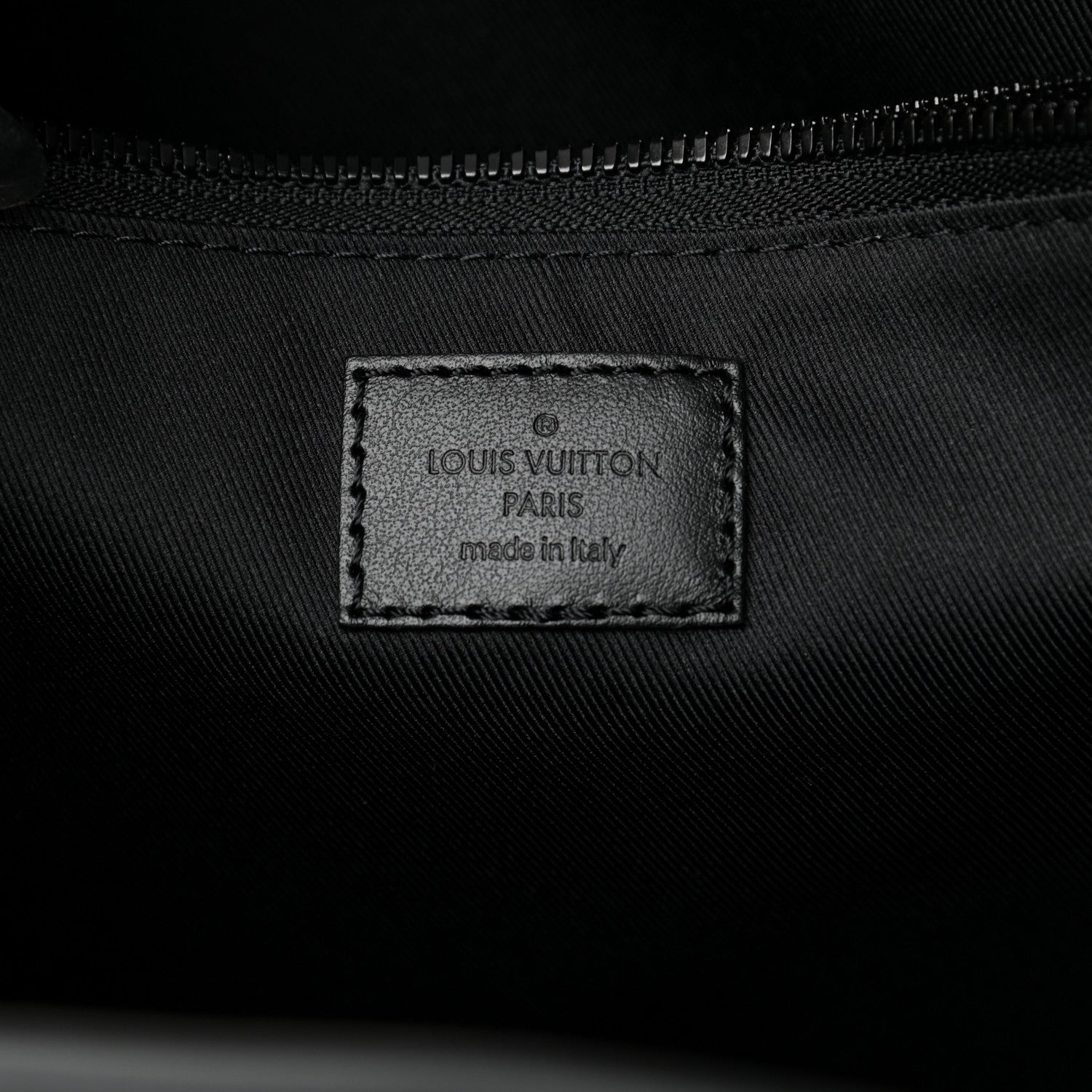 Louis Vuitton Monogram Eclipse Saumur Tote Black 5 of 10