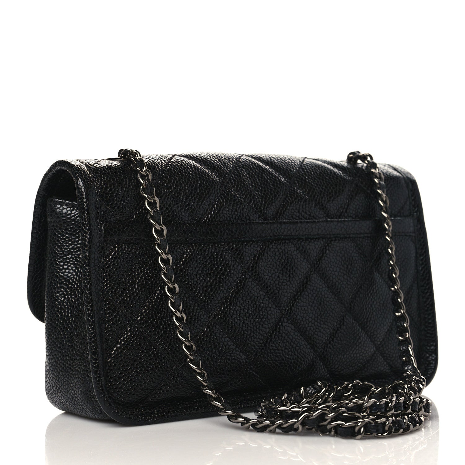 Chanel Caviar Small Natural Beauty Flap Black 3 of 11