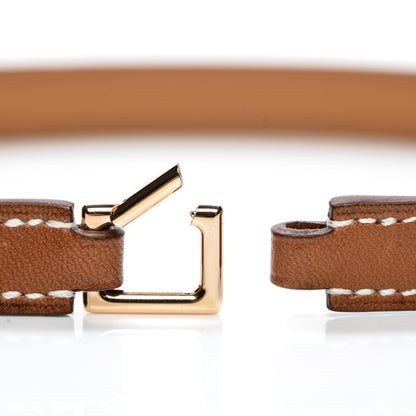 Hermes Barenia Rivale Double Tour Bracelet M Fauve 5 of 7