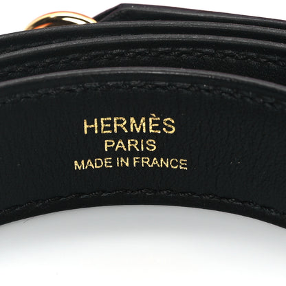 Hermes Swift A-Strap Shoulder Strap Black 3 of 4