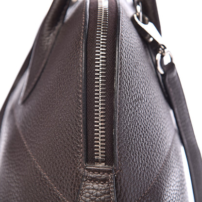 Hermes Taurillon Clemence Bolide 35 Chocolate 14 of 16
