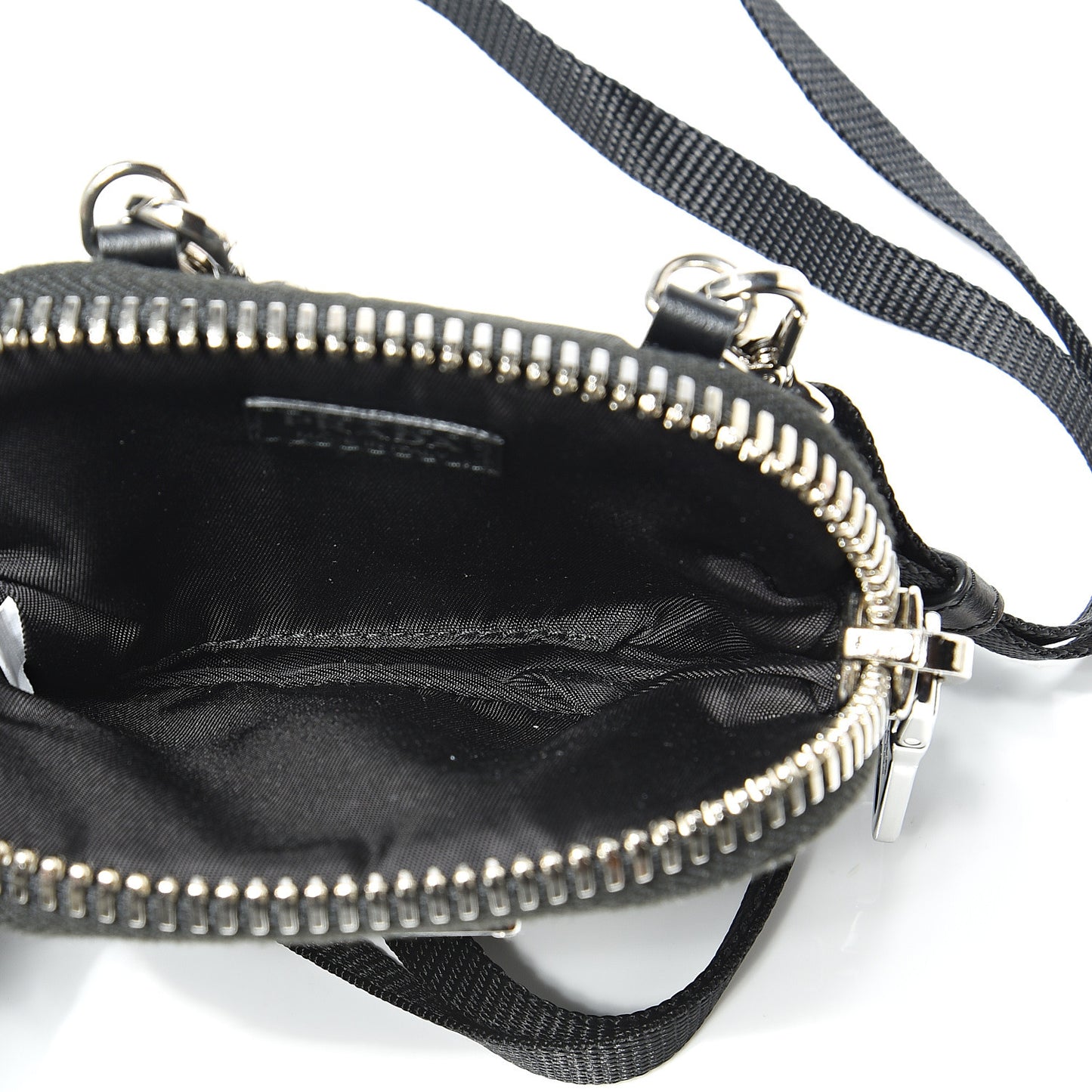 Trick Tessuto Nylon Cargo Pouch Black