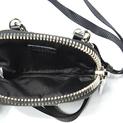 Prada Trick Tessuto Nylon Cargo Pouch Black 4 of 9