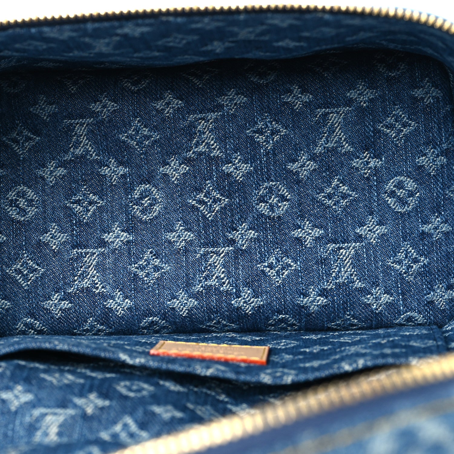 Louis Vuitton Monogram Denim Nice Mini Blue Blue 5 of 7