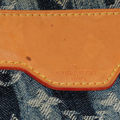Louis Vuitton Denim Raye Porte Epaule MM 4 of 9