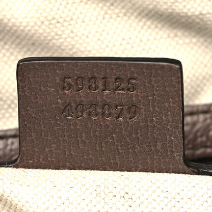 Gucci GG Supreme Monogram Web Small Ophidia Half Moon Hobo Brown 6 of 9