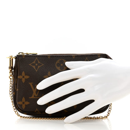 Louis Vuitton Monogram Mini Pochette Accessories 2 of 8