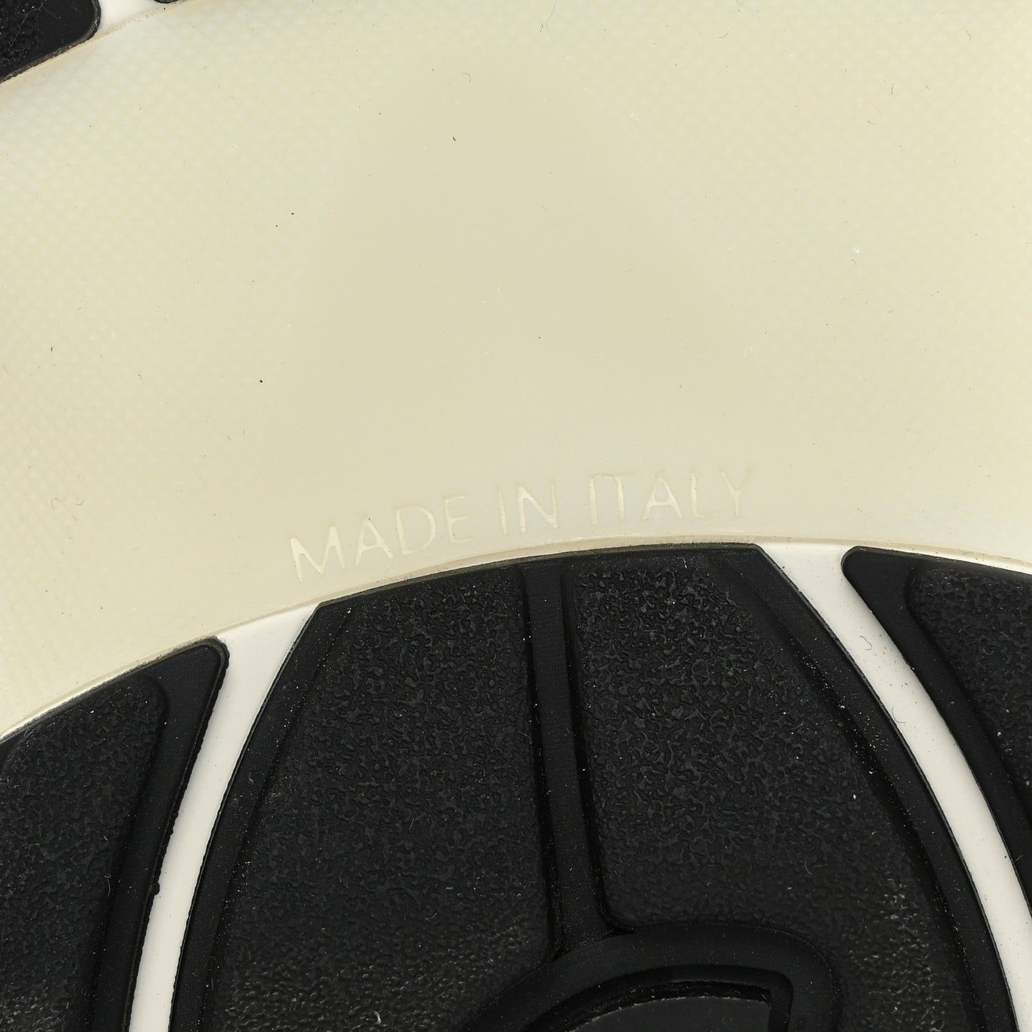 Fabric Laminated Calfskin Stretch CC Sneakers 39.5 White Silver