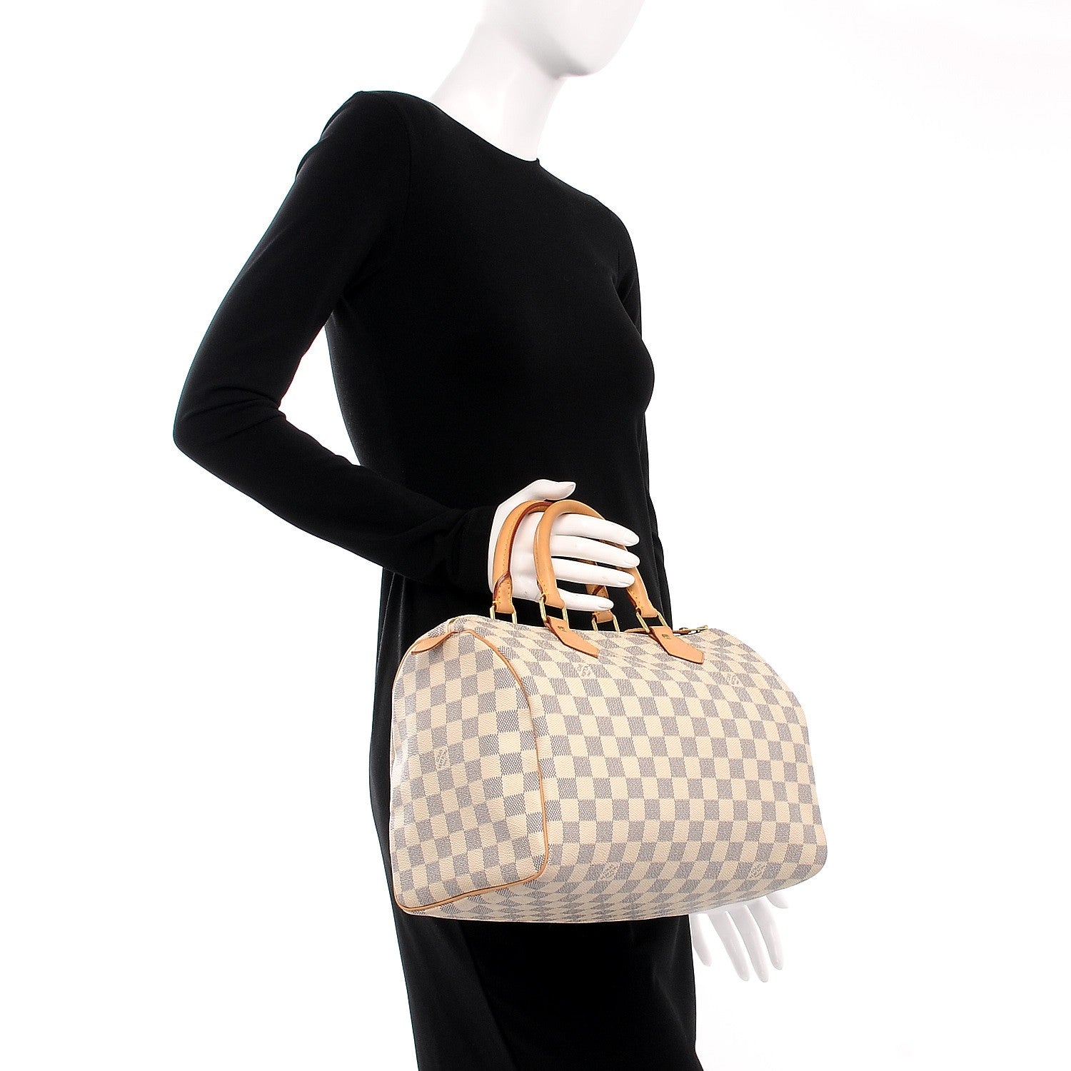 Louis Vuitton Damier Azur Speedy 30 2 of 8