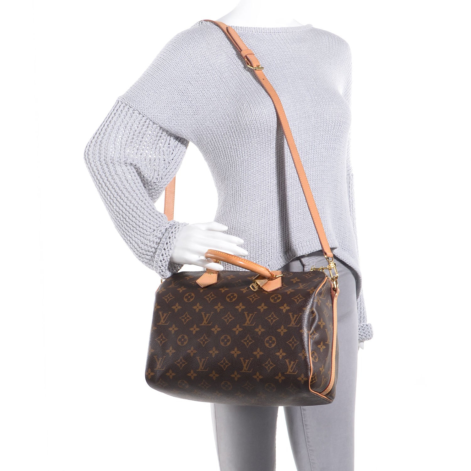 Louis Vuitton Monogram Speedy Bandouliere 30 2 of 18