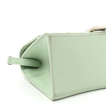 Balenciaga Shiny Box Calfskin Small Hourglass Top Handle Bag Light Green 10 of 11