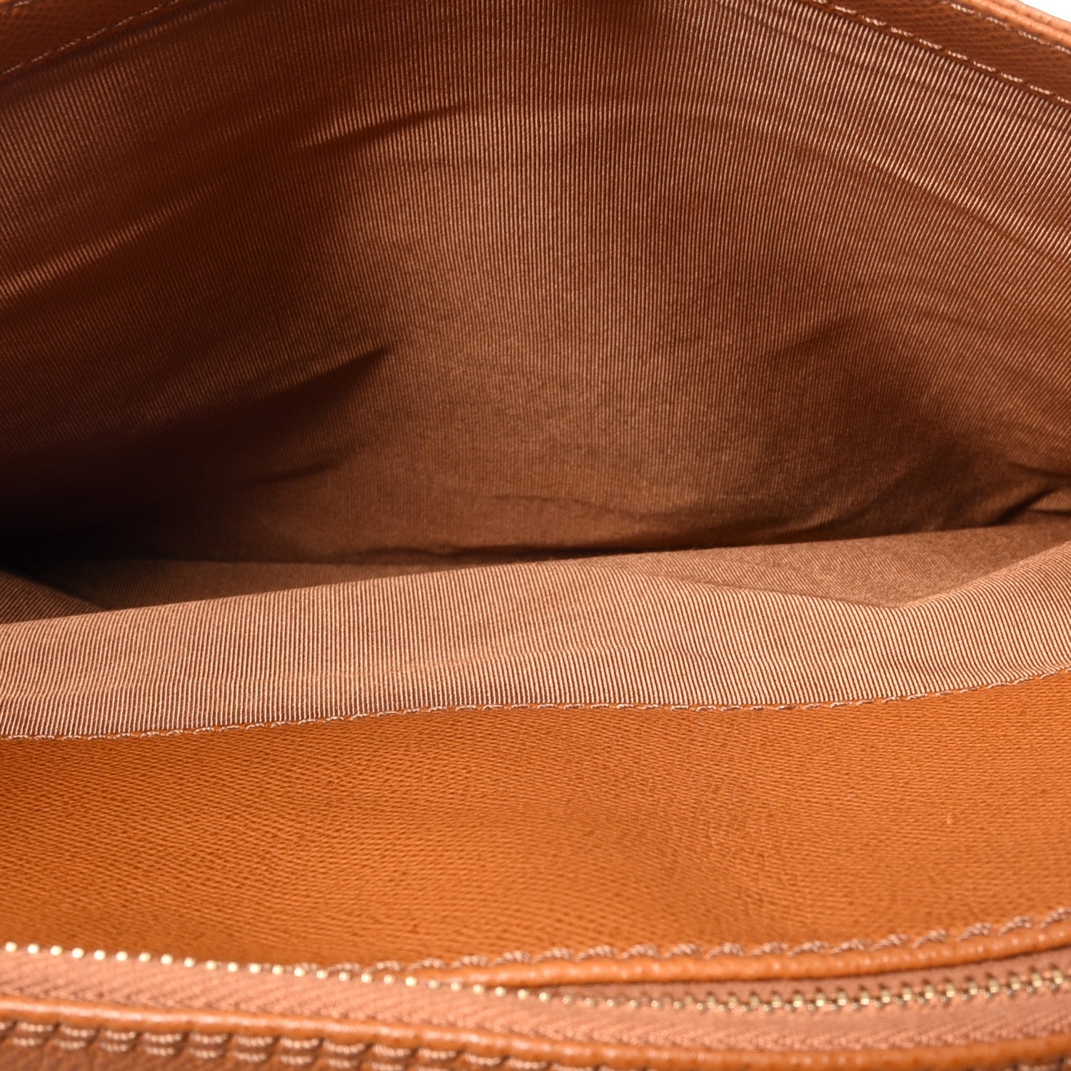 Chanel Grained Calfskin Duffle Bag Beige 6 of 14
