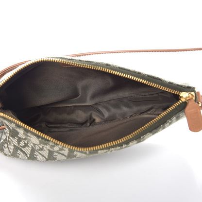 Christian Dior Monogram Mini Saddle Pochette Green 5 of 7
