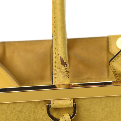 Fendi Vitello Elite Large 2Jours Tote Cedro 8 of 15
